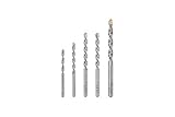 Bosch Professional 260925C095 Set De 5 Brocas Para Hormigón Para Hormigón, Accesorio De Taladro De Percusión