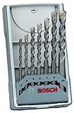 Bosch Professional 7pzs. CYL-3 brocas para hormigón Set, para hormigón, Ø 4/5/6/6/7/8/10 mm, accesorios taladro percutor, Color Gris