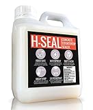 H-SEAL Sellador de hormigón para encimera/superficie de trabajo, apto para alimentos, alta temperatura, acabado mate, impermeable, resistente a los rayos UV (1 litro)