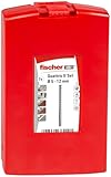 fischer - Juego de brocas pared hormigón 5-12mm (7 unidades)