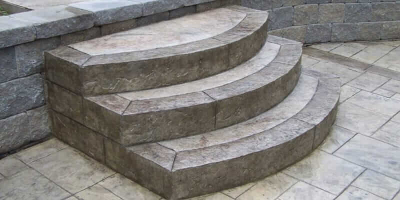 Hormigon Impreso En Escaleras